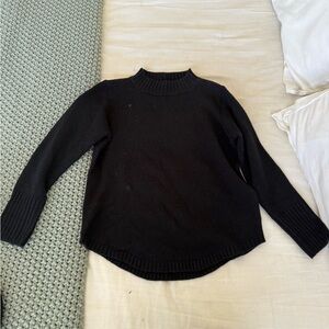 Black mock turtleneck Sweater